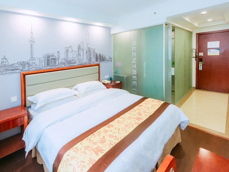 Greentree Inn Shanghai Dabaishu Business Hotel Eksteriør billede