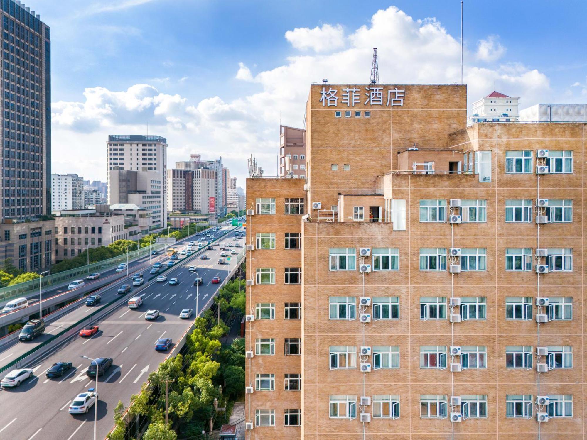 Vx Hotel Shanghai Yixian Road Dabaishu Eksteriør billede